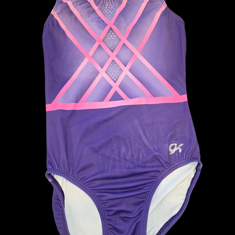 GK Purple and Pink Leotard
